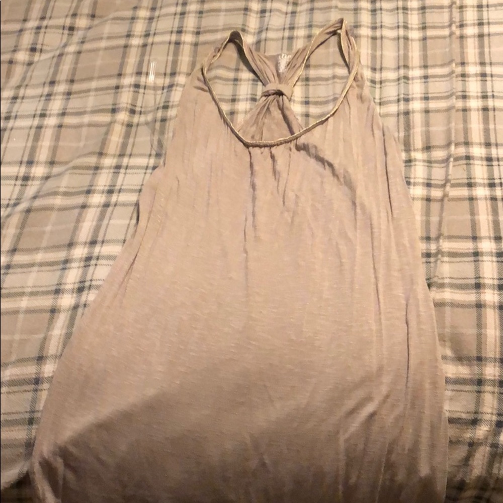 Tan Tank top